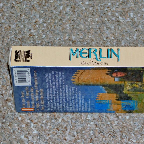 Merlin of the Crystal Cave VHS 1993 Brand New CBS Fox Video Mary Stewart BBC - Picture 10 of 11